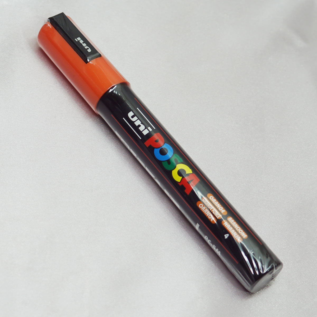 Uniball Posca PC-5M Bullet Medium Tip 1.8 - 2.5mm Opaque Orange Color and Water Based Paint Marker SKU 22478