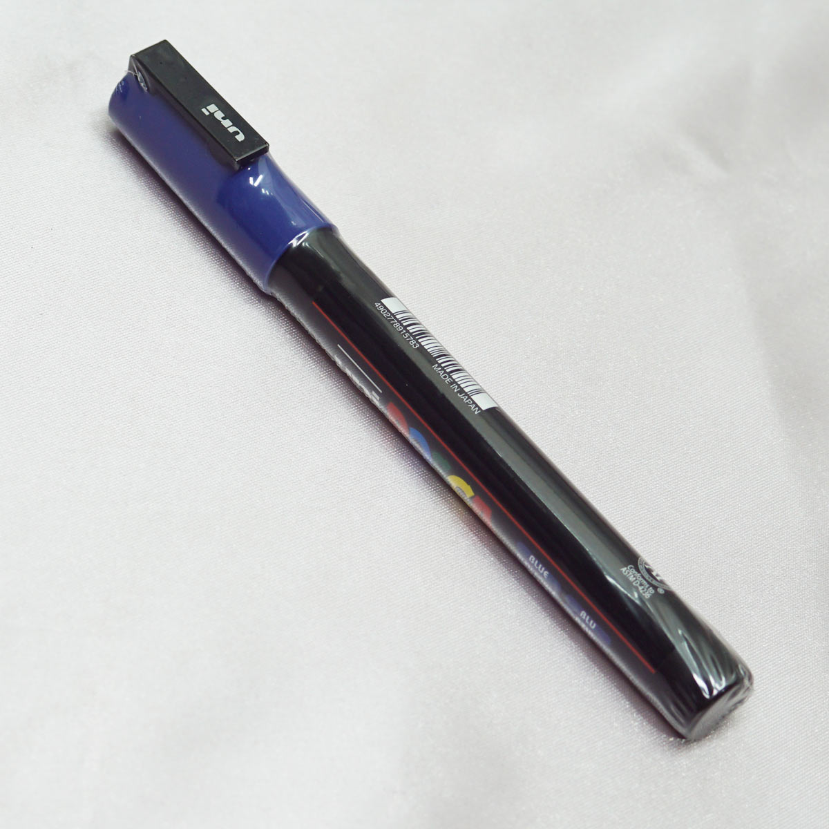 Uniball Posca PC-3M Bullet Fine Tip 0.9 - 1.3mm Opaque Blue Color and Water Based Paint Marker SKU 22486