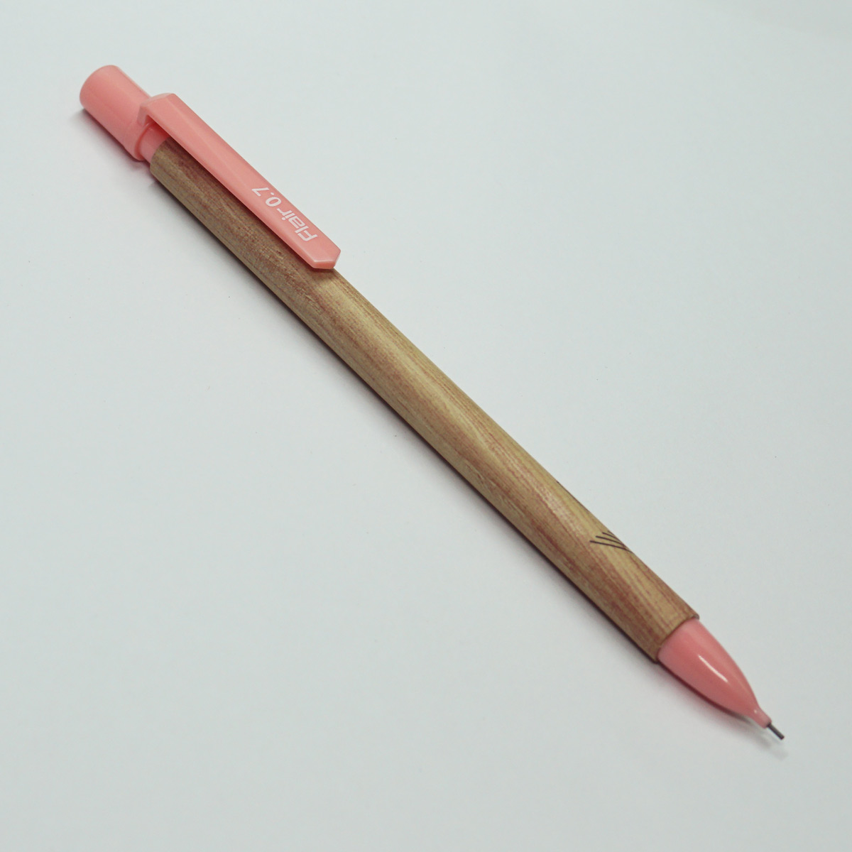 Flair Woody Mechanical Pencil 0.7mm Tip Red Color Clip  SKU 22620