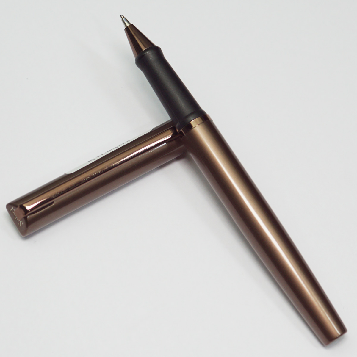 Picasso Parri Select Brown Color Body with Cap Fine Tip Cap Type Ball Pen SKU 22845