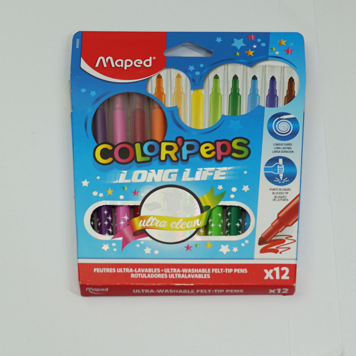 Maped 845020 Colorpeps Ultra Washable Felt-Tip Pens SKU 22967