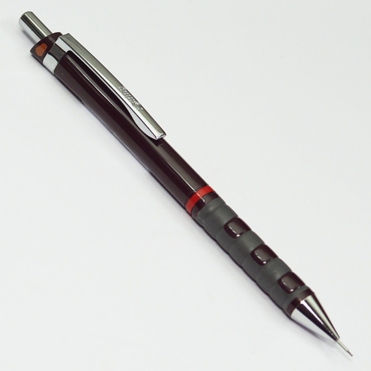 Rotring Tikky 0.5mm Tip  Brown Color Body With Silver Clip Mechanical Pencil SKU 22979