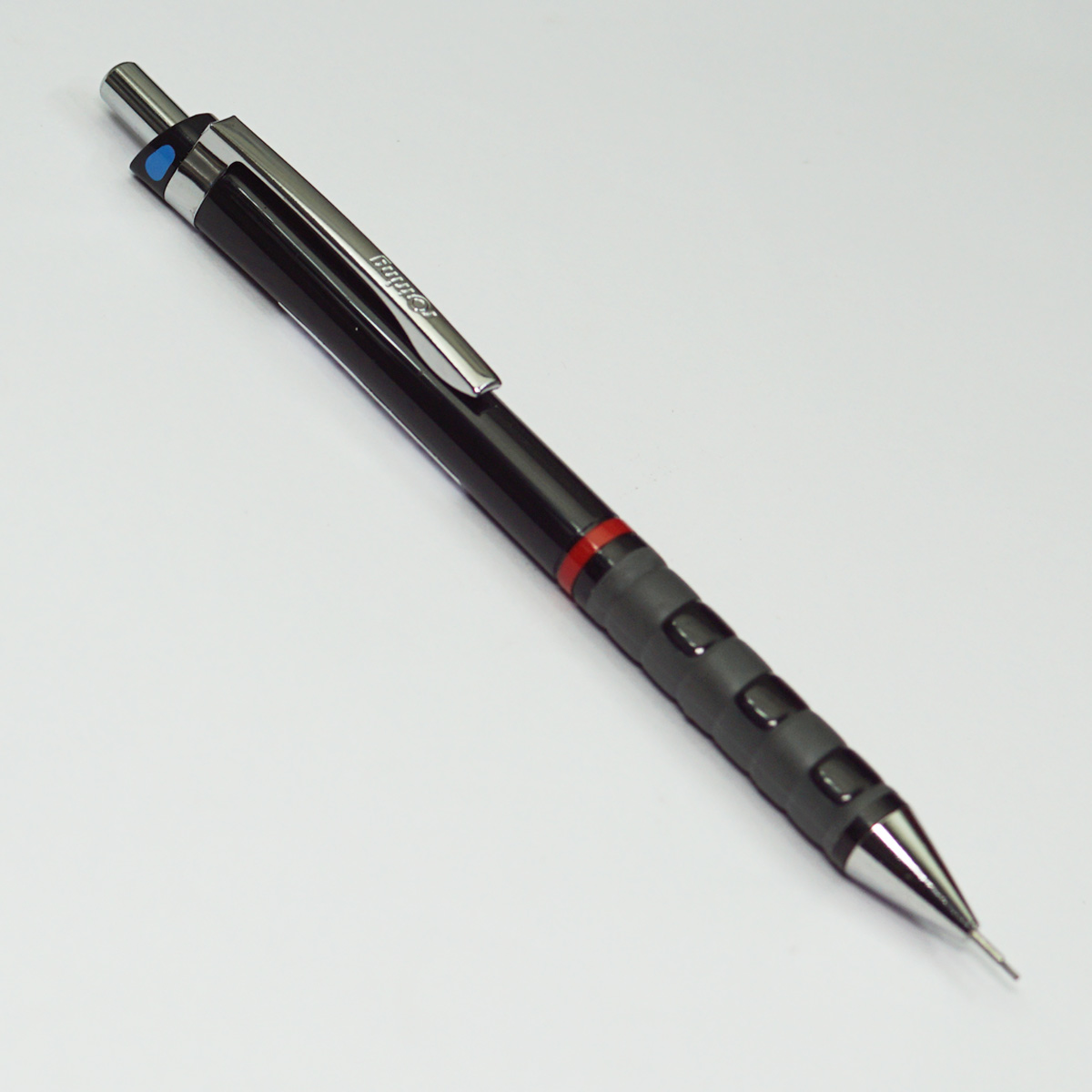 Rotring Tikky 0.7mm Tip  Black Color Body With Silver Clip Mechanical Pencil SKU 22980