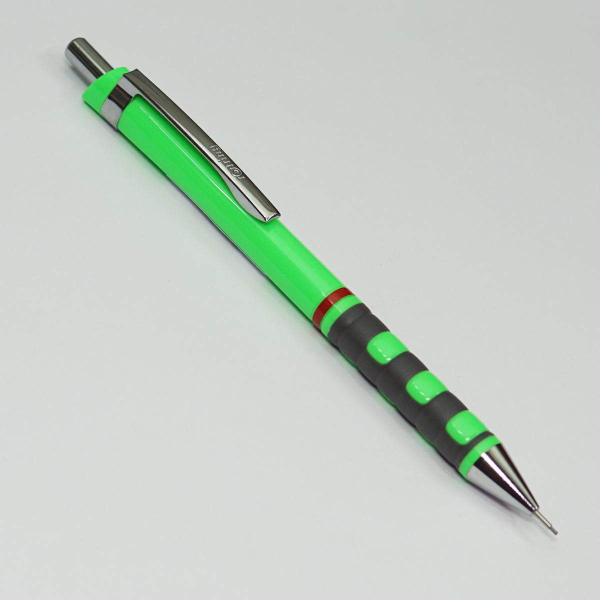 Rotring Tikky 0.7mm Tip Green Color Body With Silver Clip Mechanical Pencil SKU 22981