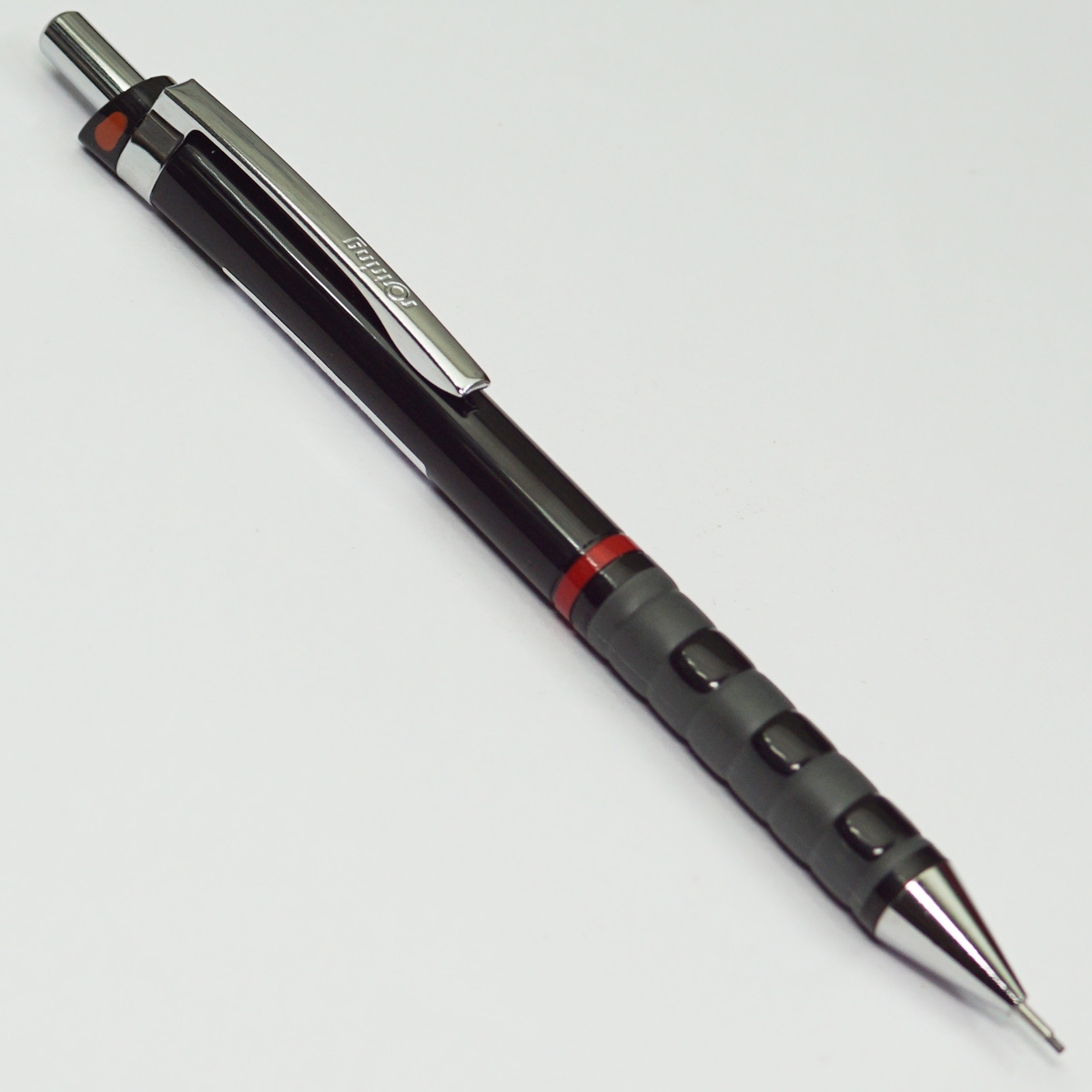 Rotring Tikky 1.0mm Tip Black Color Body With Silver Clip Mechanical Pencil SKU 22983