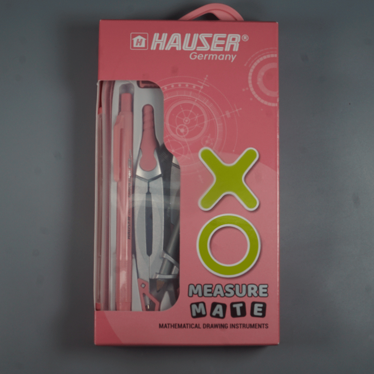 Hauser Mathematical Drawing Instruments Geometry Box SKU 23071