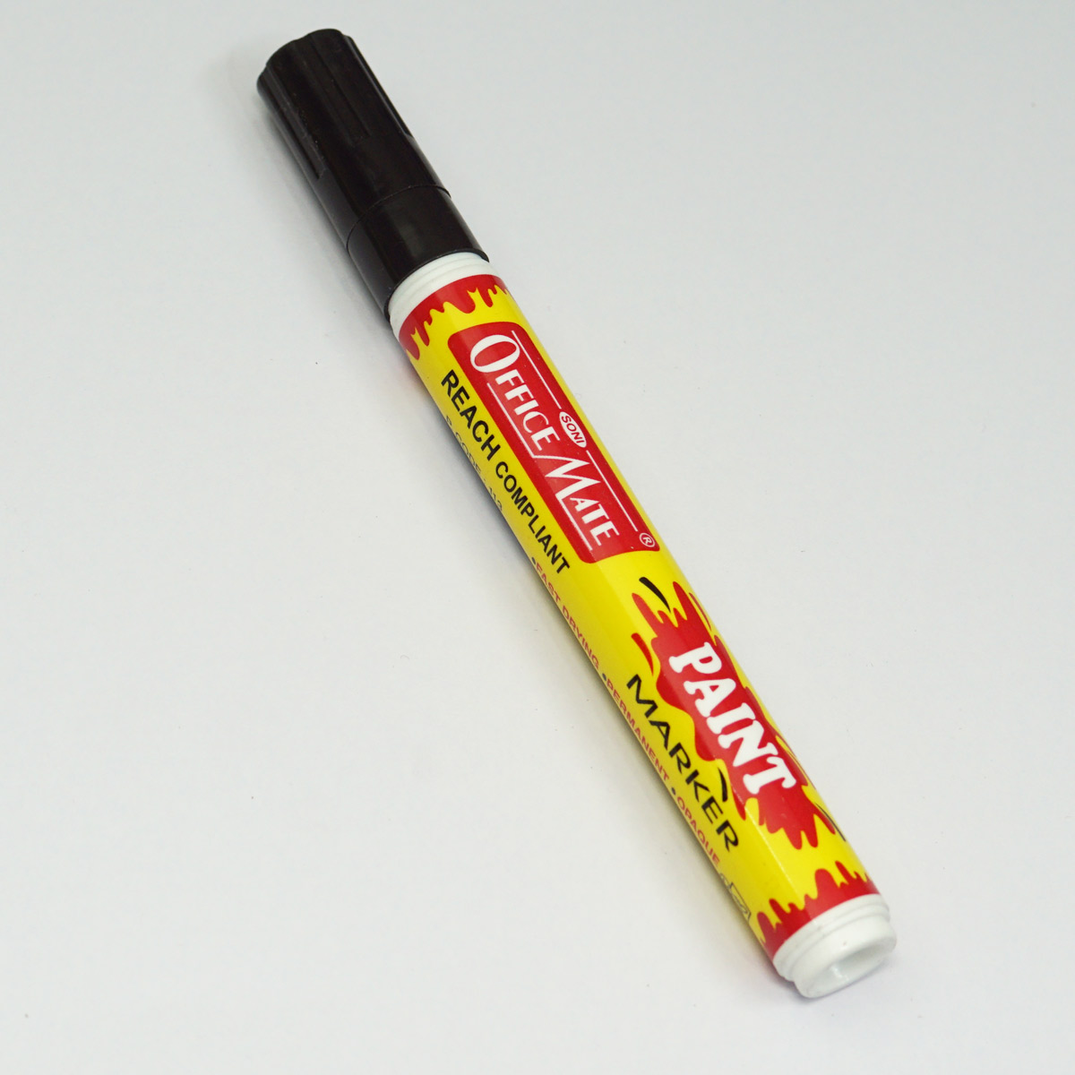 Office Mate Black Color Paint Marker SKU 23076