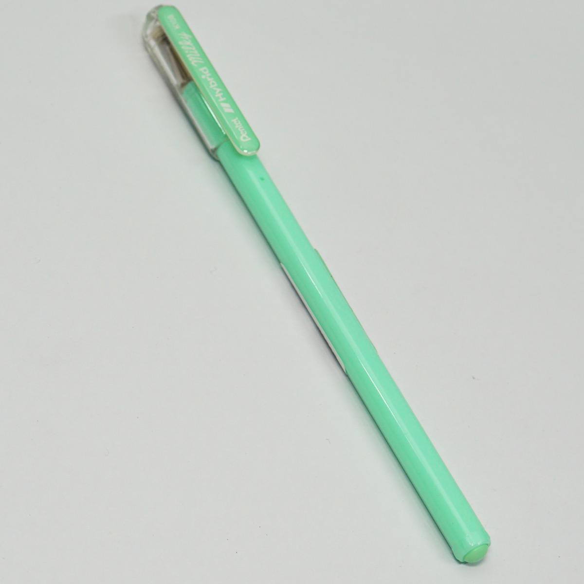 Pentel Hybrid Milky  K108 Pastel Green Color With 0.8mm Tip Cap Type Gel Pen SKU 23232