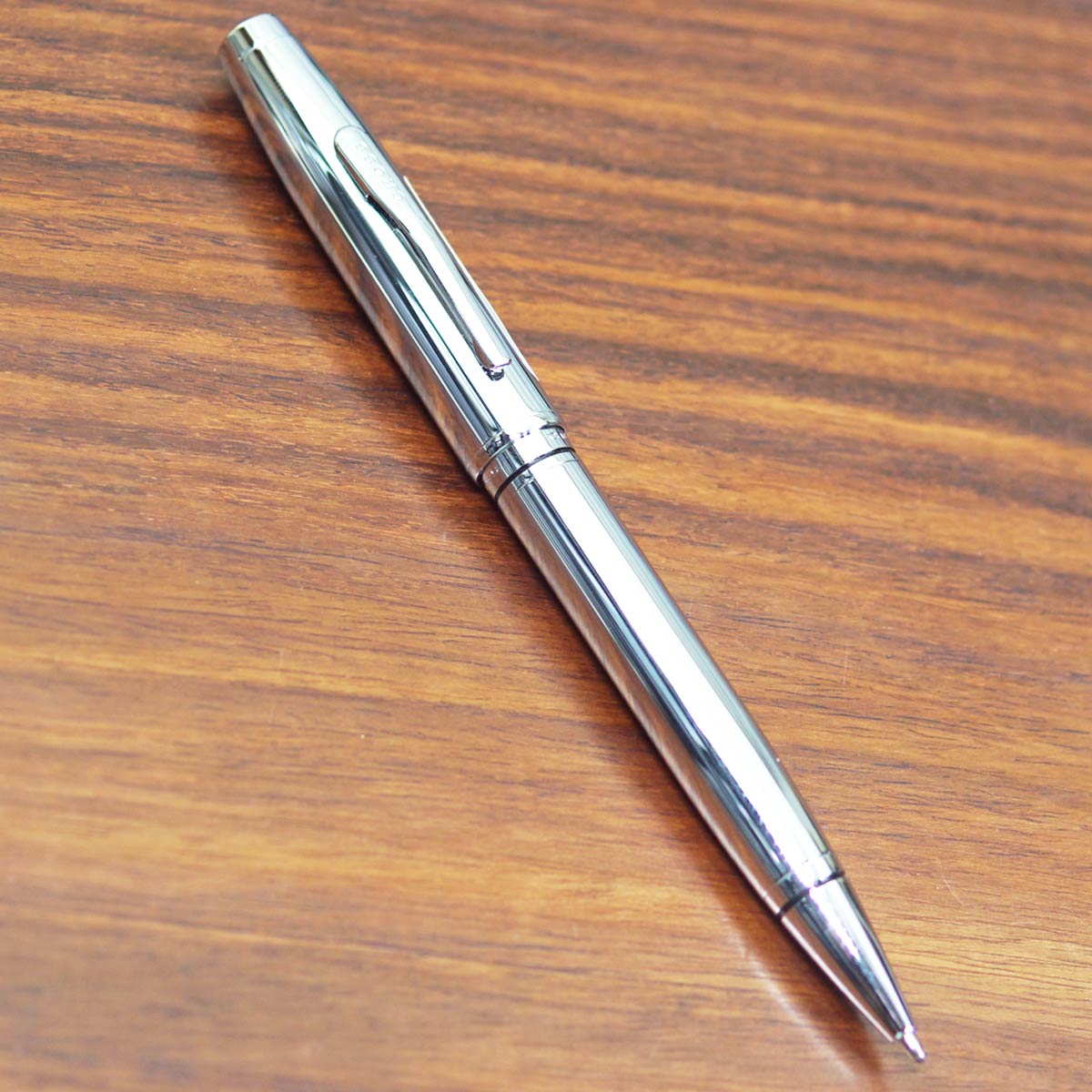 Cross Coventory Full Silver Color Body With Medium Tip Twist Ball Pen SKU 23388