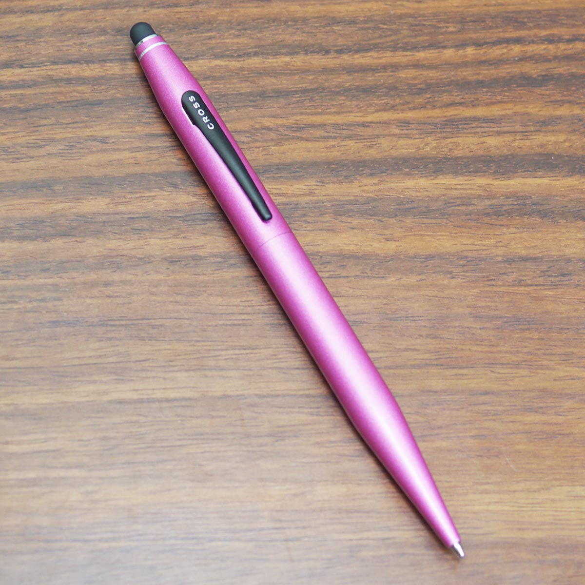 Cross Tech 2 Pink Color Body With Medium Tip Stylus on Top  Twist Type Ball Pen  SKU 23389
