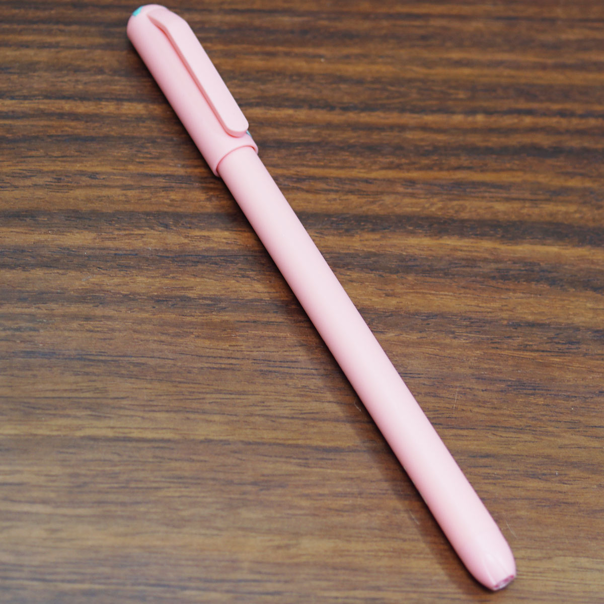 Hauser XO Girls Squad Pink Color Body With Cap Fine Tip Blue Writing Cap Type Ball Pen SKU 23493