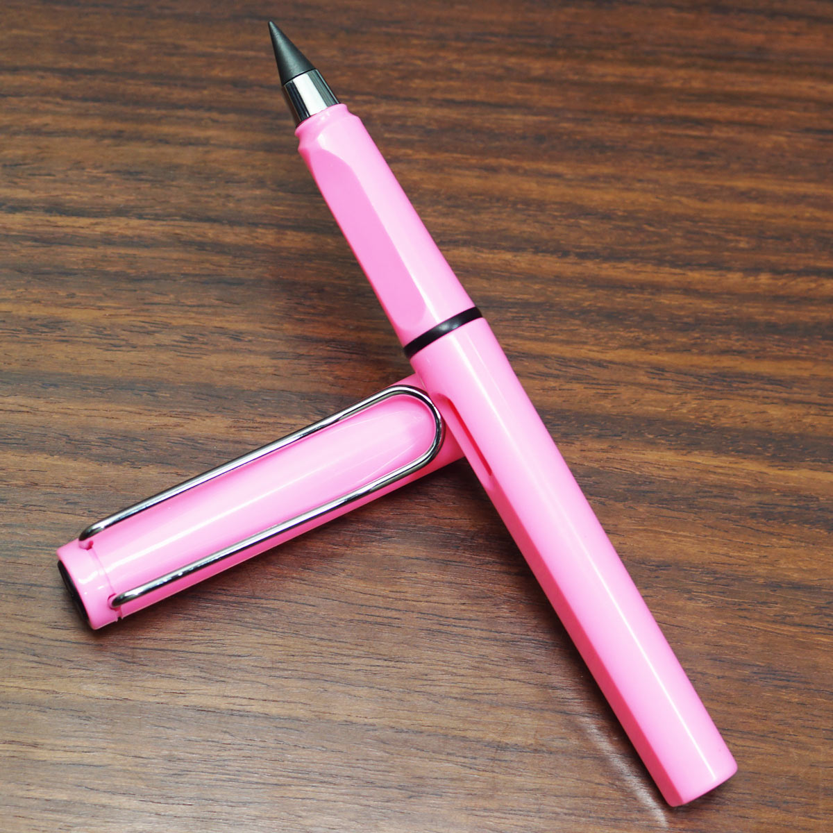 penhouse.in Longlasting Pencil With Eraser Pink Color Body SKU 23513