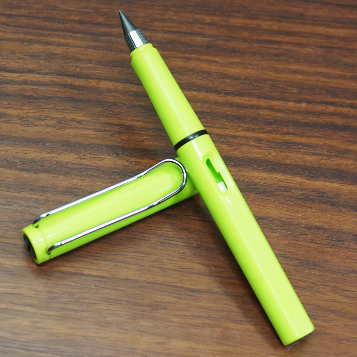 penhouse.in Longlasting Pencil With Eraser Green Color Body SKU 23514