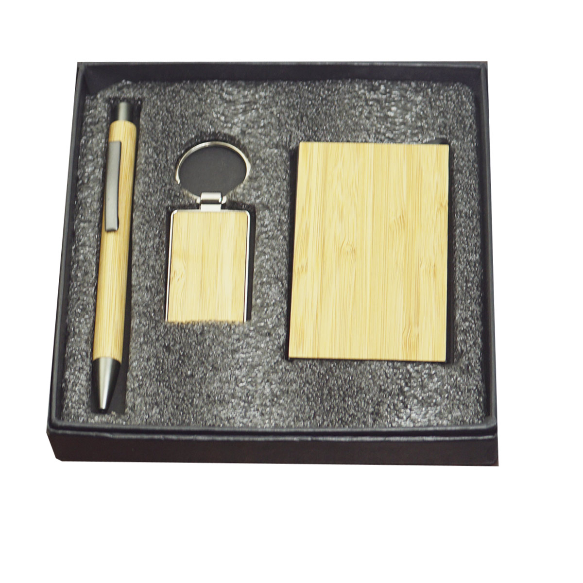 penhouse.in 880 Wooden Finish  Color Ball Pen With Wooden Finish Cardholder And Leather Keychain3 in 1 Set SKU 23613