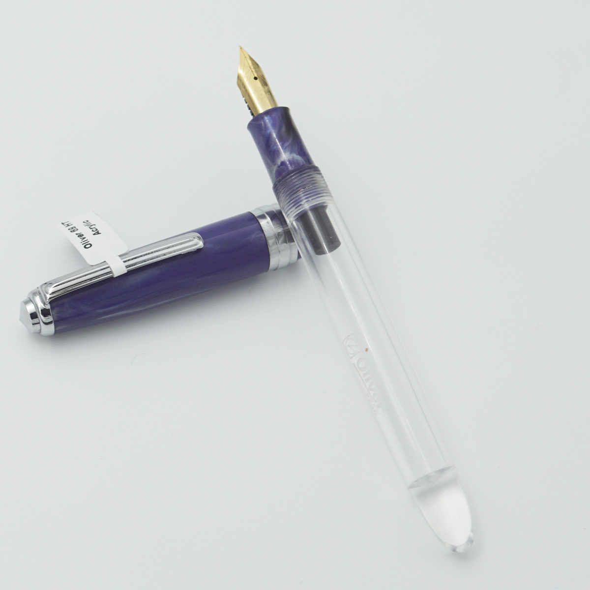 Demonstrator Eyedropper Oliver Ink Pen Price Oliver 69HT Handmade