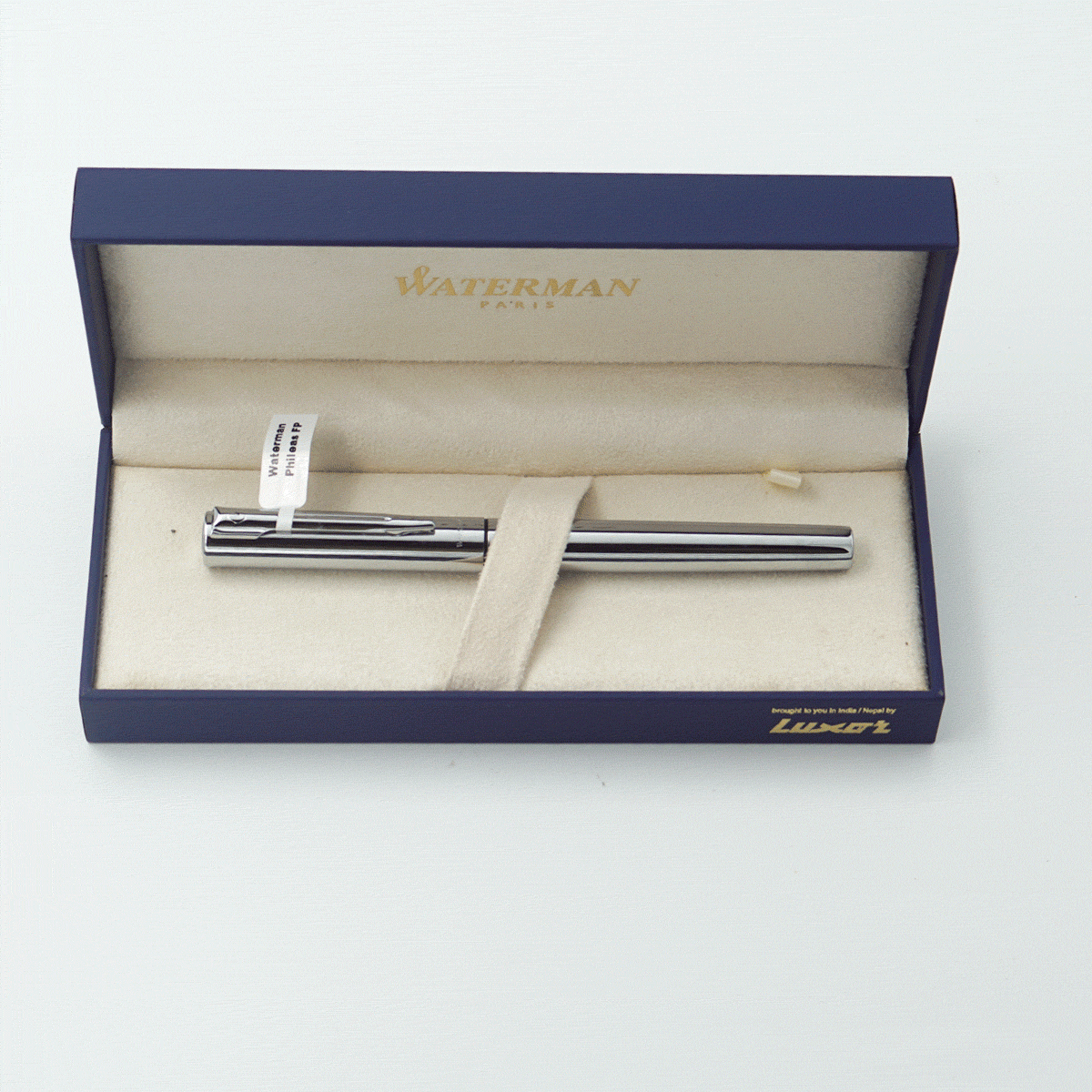 Waterman Phileas Chrome Silver Color Body With Silver Cap And