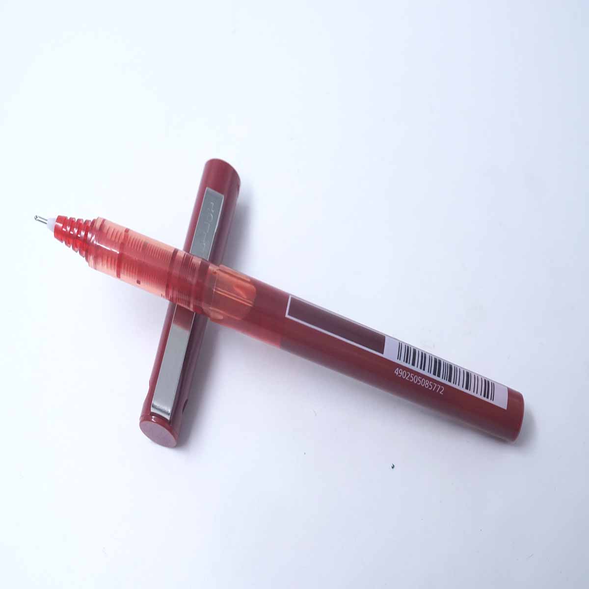 Pilot V7 Hitech Point Liquid Ink Red Color Body And Ink 0.7mm Fine Tip Non Toxic Ink SKU 26324