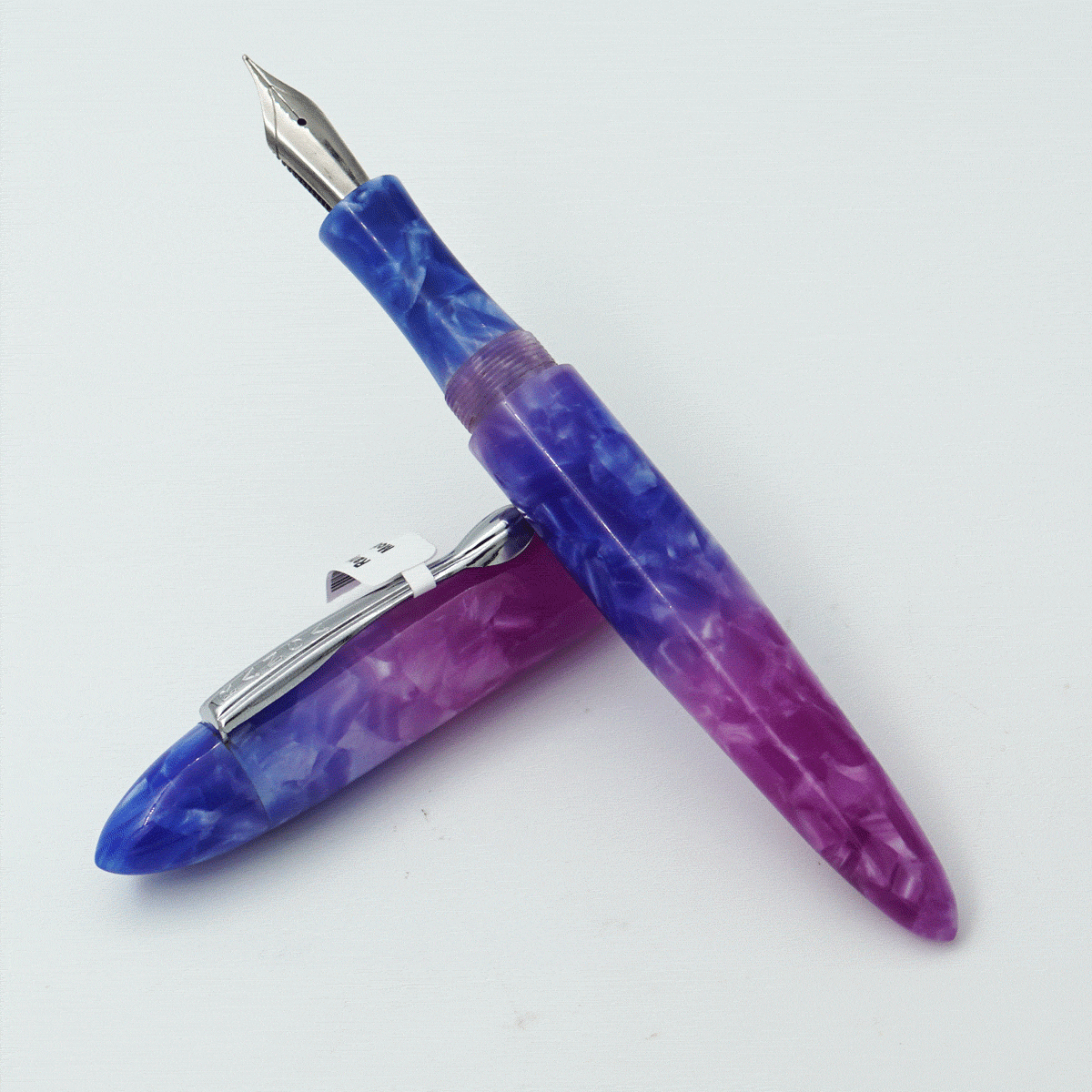 Ranga Handmade Model 9B Premium Acrylic P30 Blue Purple Parfait Color