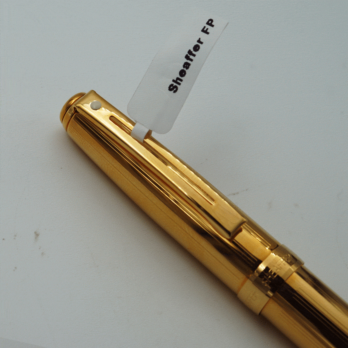 Sheaffer Prelude Golden Color Body With Golden Clip Fine Nib