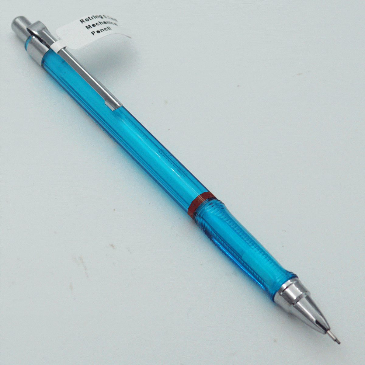 Rotring Visuclick 0.7mm Transparent Blue Color Body With Silver Clip