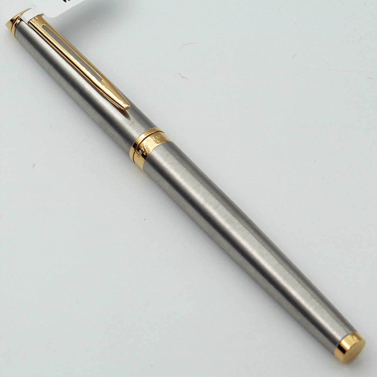 Waterman Hemisphere Stainless Steel Body With Gold Trims And Gold