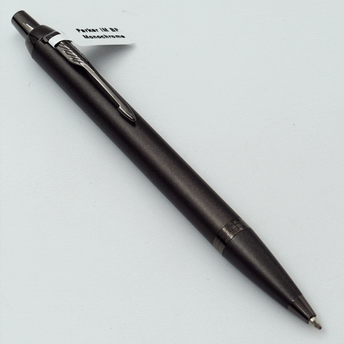 Parker IM Monochrome Grey Color Body With Titanium Trims And Clip