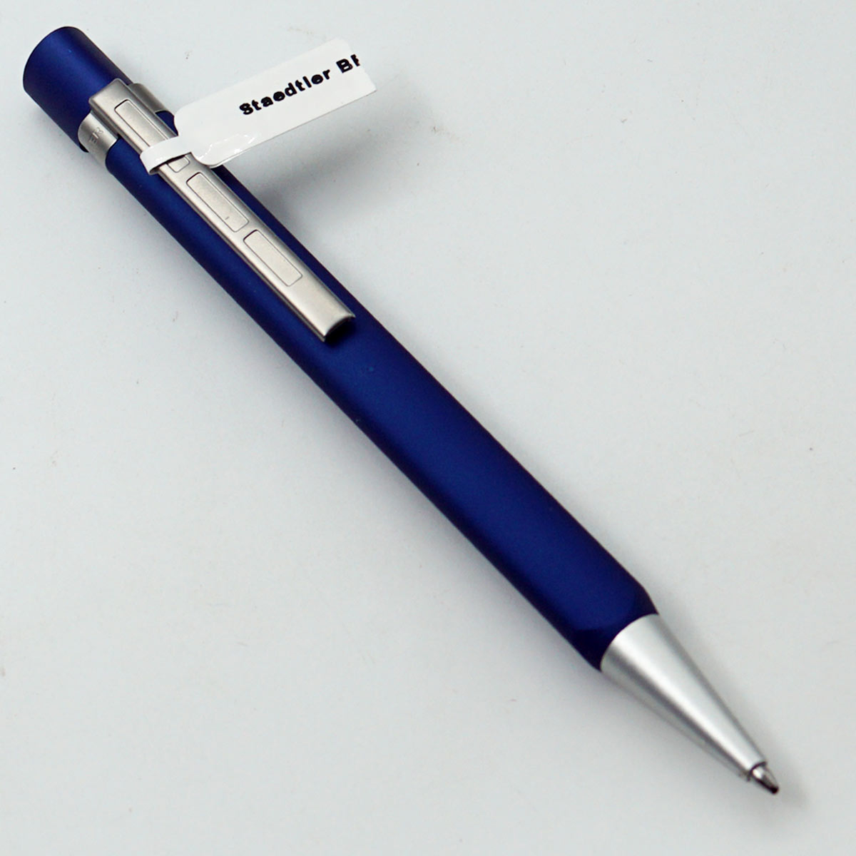 Staedtler Trx Triangular Ballpoint Pen Staedtler Mat Blue Color Triangular  Body With Velvety Aluminium