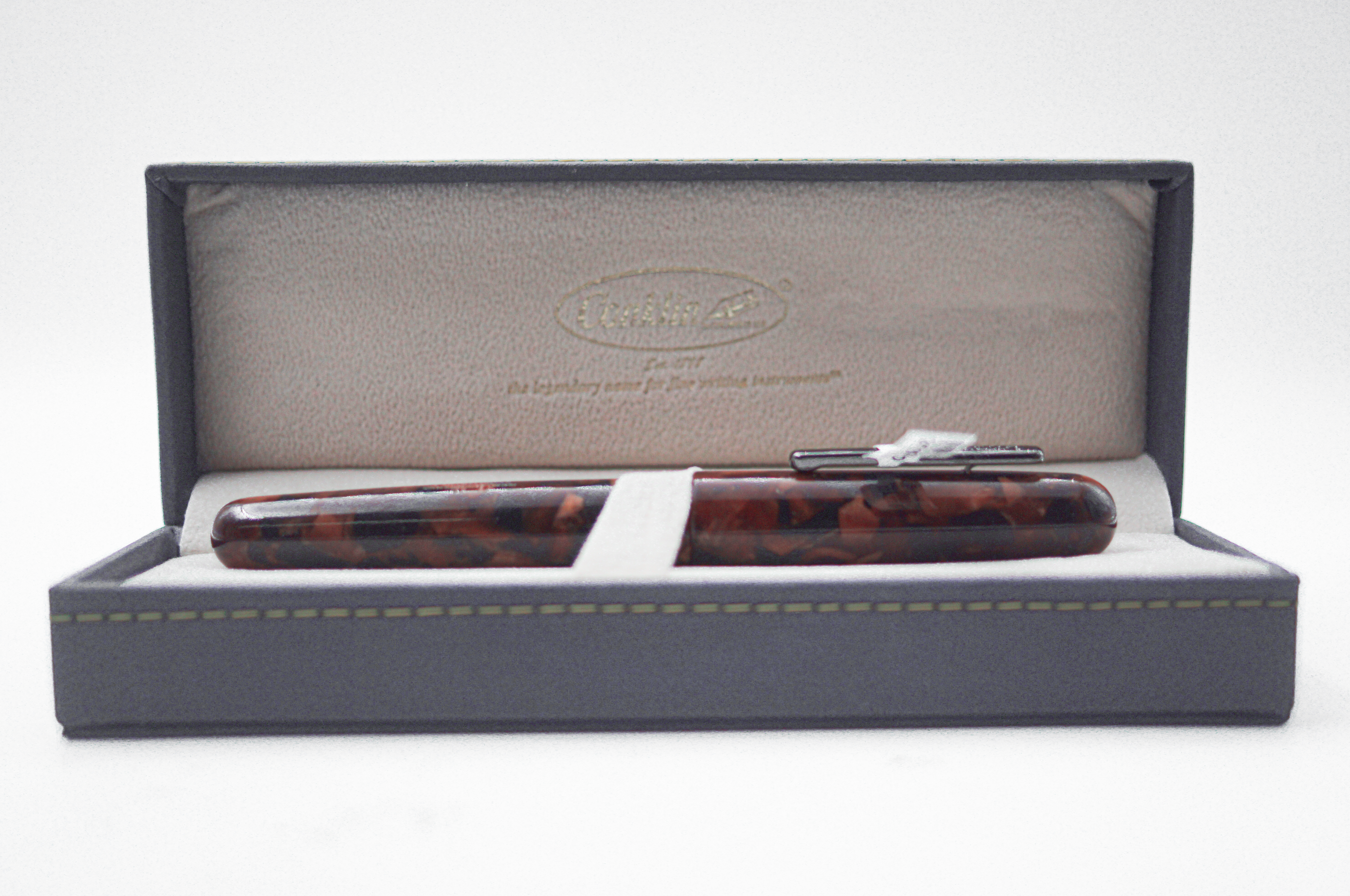 Conklin CK71452 All American Brownstone Body Medium Nib Converter Type Fountain Pen SKU 24769