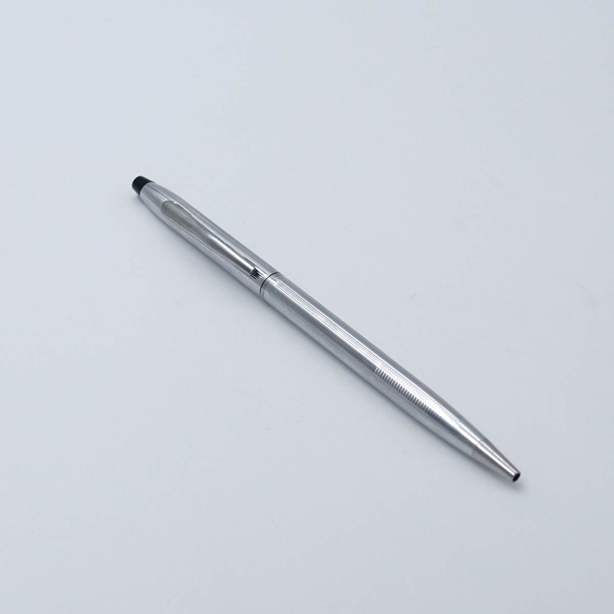 Penhouse.in Slim Full Silver Color Medium Tip Twist Type Ball Pen  SKU 25141