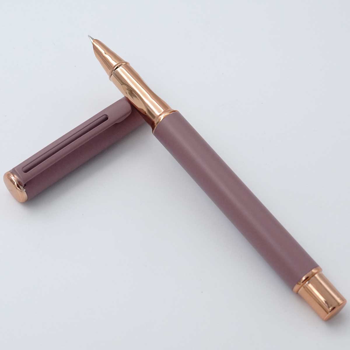 Penhouse.in Copper Body Fine Nib Copper Grip And Trim Converter Type Fountain Pen SKU 25209