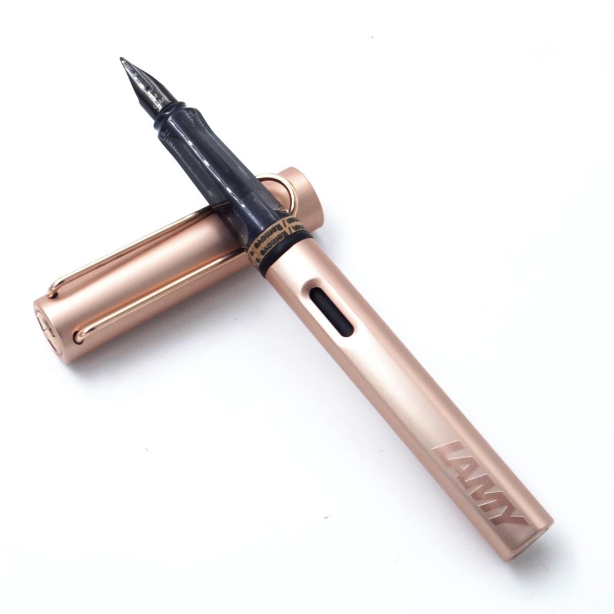 Lamy 507 LX Rau Light Copper Color Body Copper Color Clip Medium Nib Converter Type Fountain Pen  SKU 25274