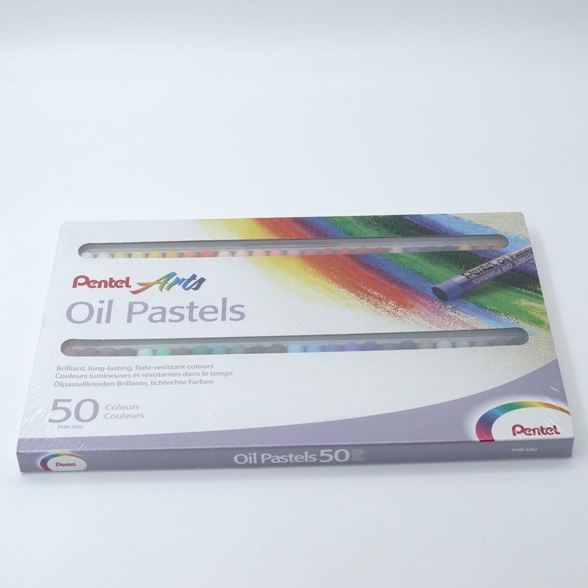Pentel PHN 50U Arts Oil Pastel 50 Colors SKU 25337