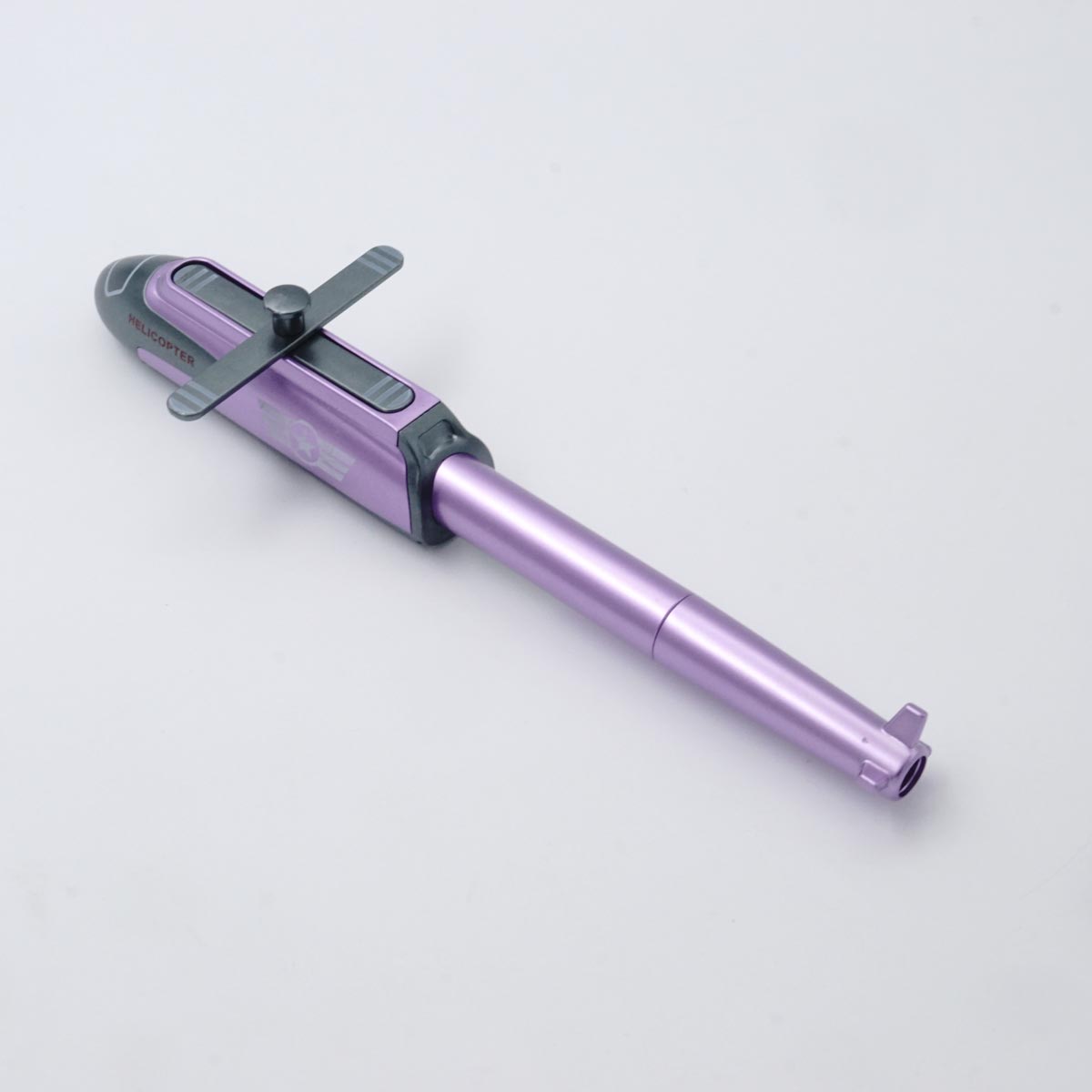 penhouse.in Pens Purple color Body With Helicopter Design cap type Gel Pen SKU 52116