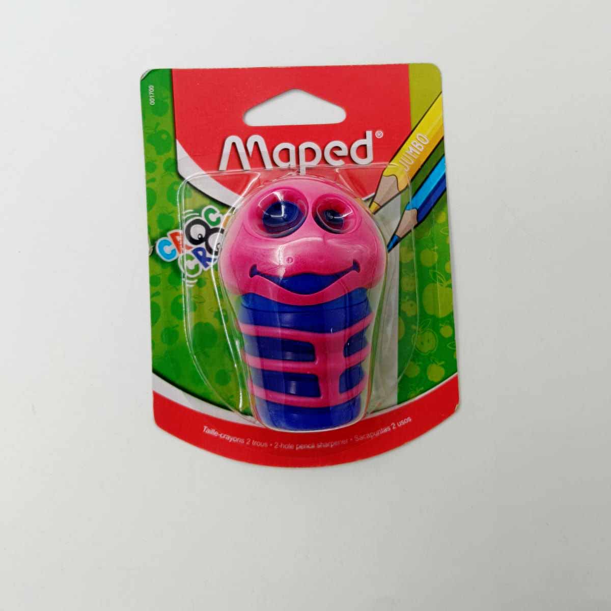 Maped 001700 Croc Croc Pink With Blue Pencil Sharpeners SKU 25791