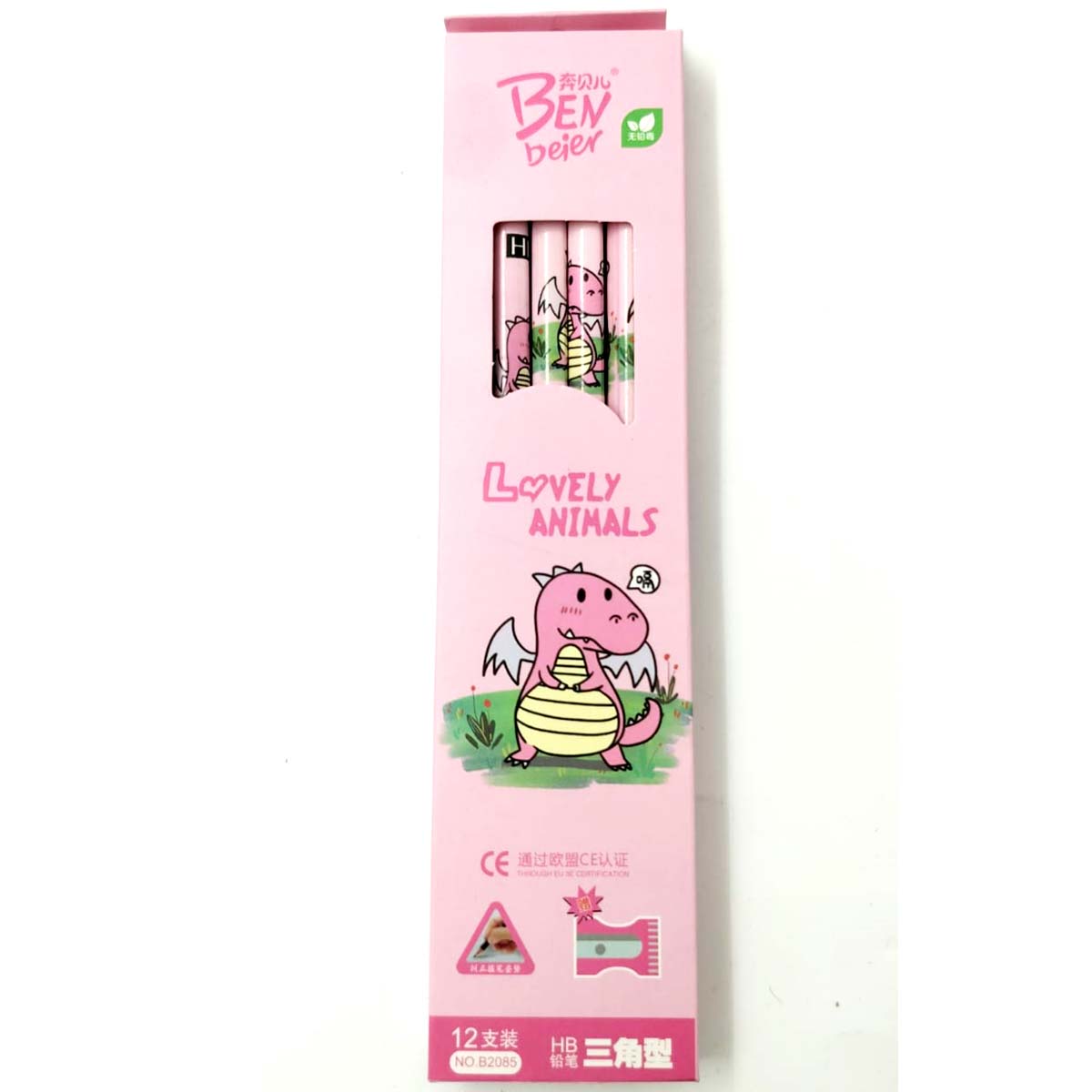 Arav B2085 Graphite pencil Pink Color SKU 25986