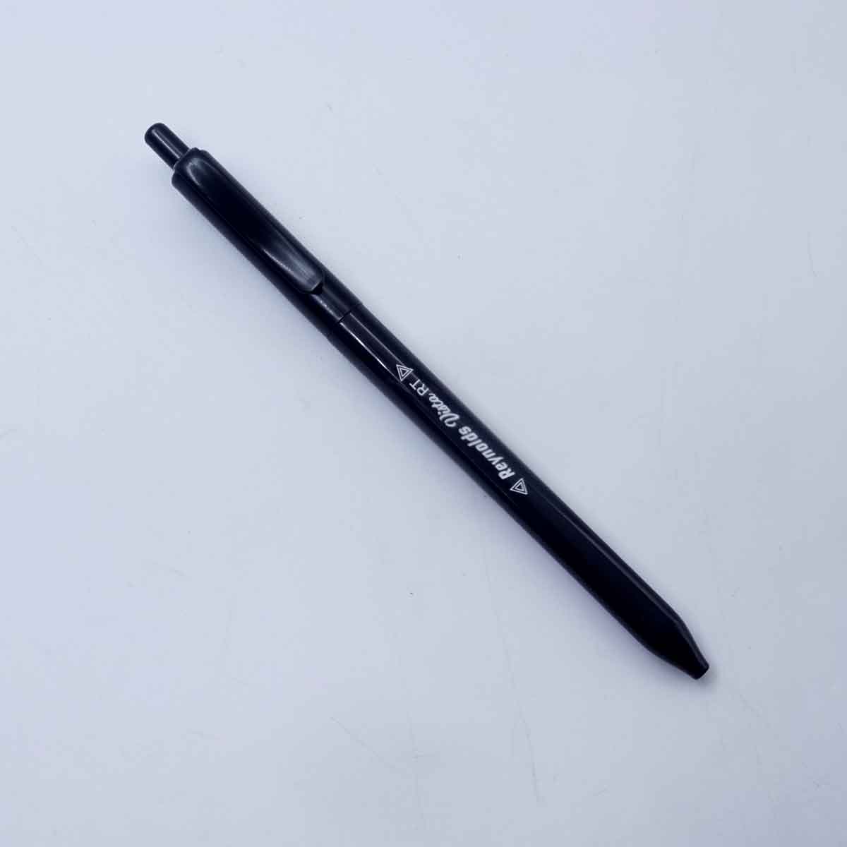 Reynolds Vista RT black retractatable type ball pen SKU 26296