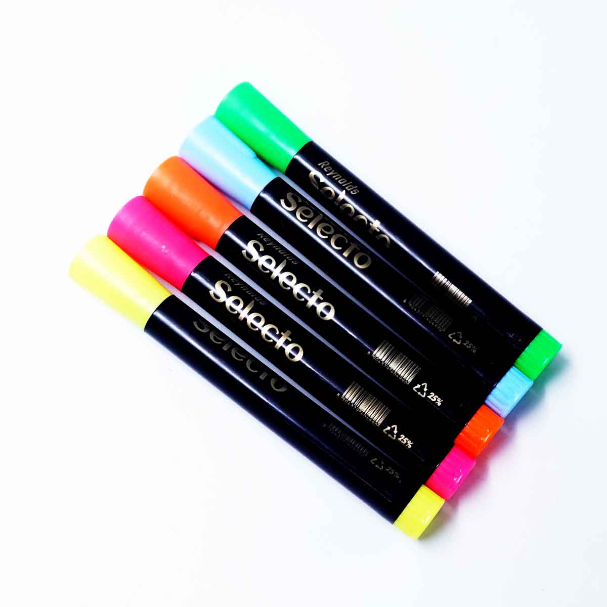 Reynolds Selecto Highlighter With Five Colors Set SKU 26355