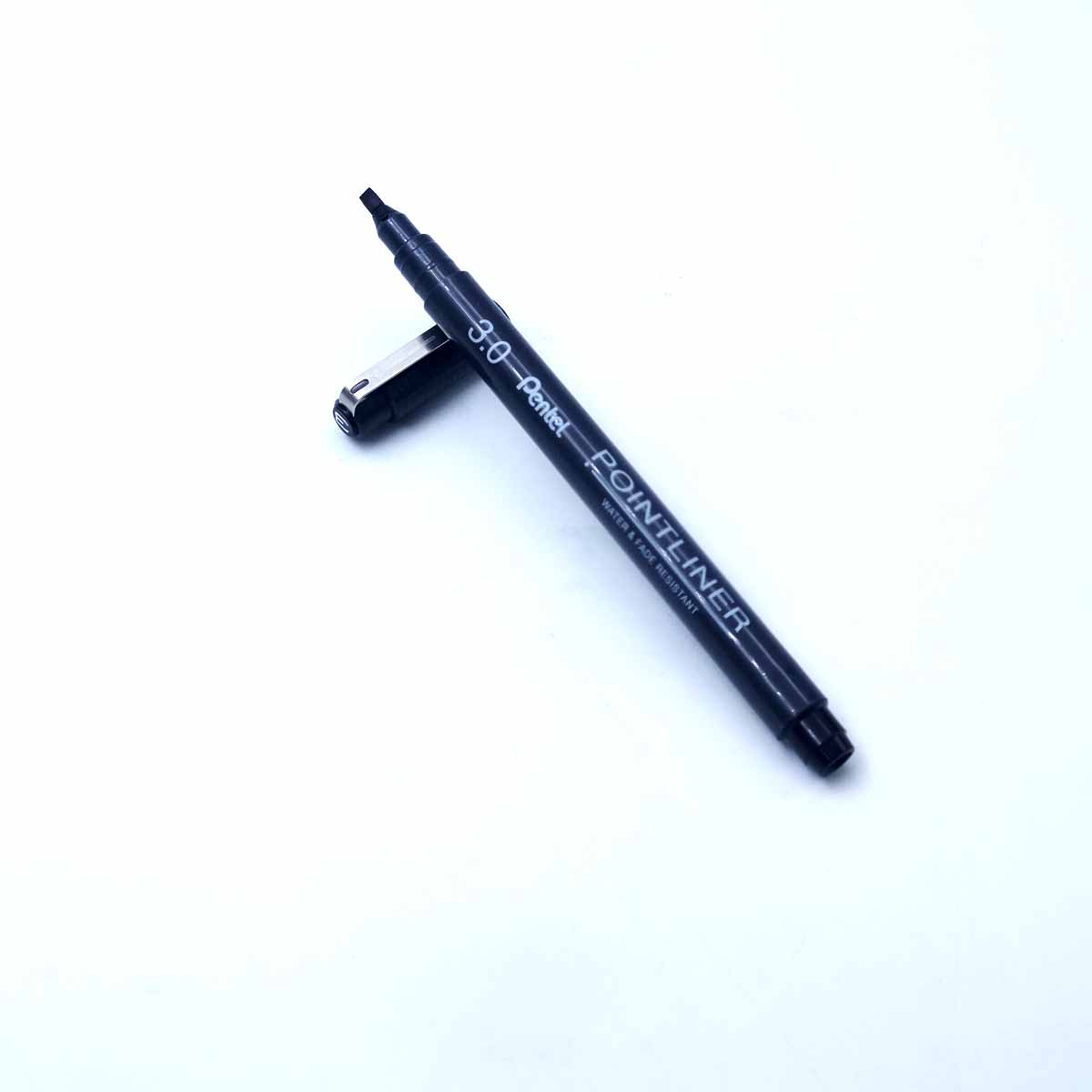 Pentel Pointliner 3.0 Tip Black Colour SKU 26367