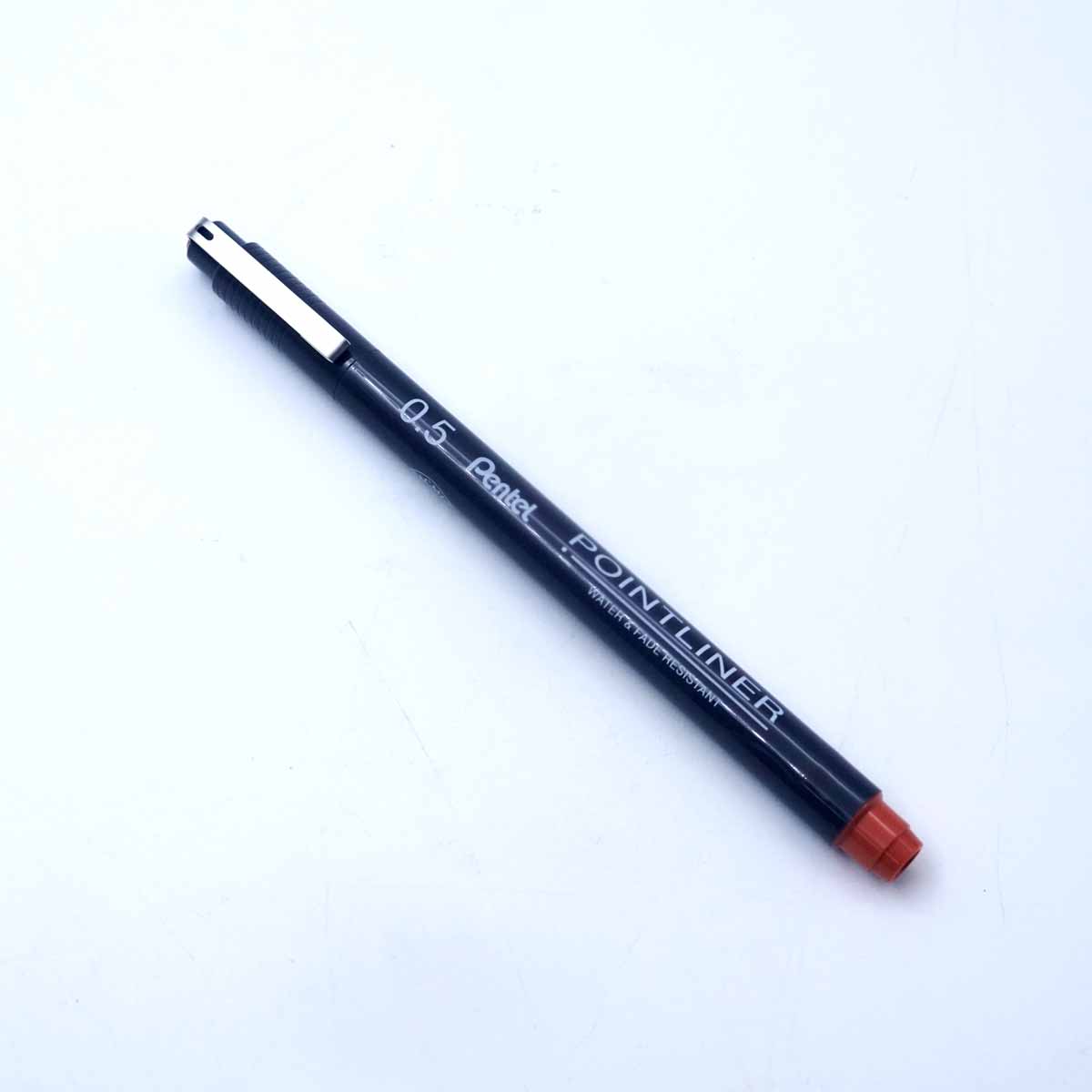 Pentel Pointliner 0.5 Tip Sanguine Colour SKU 26370