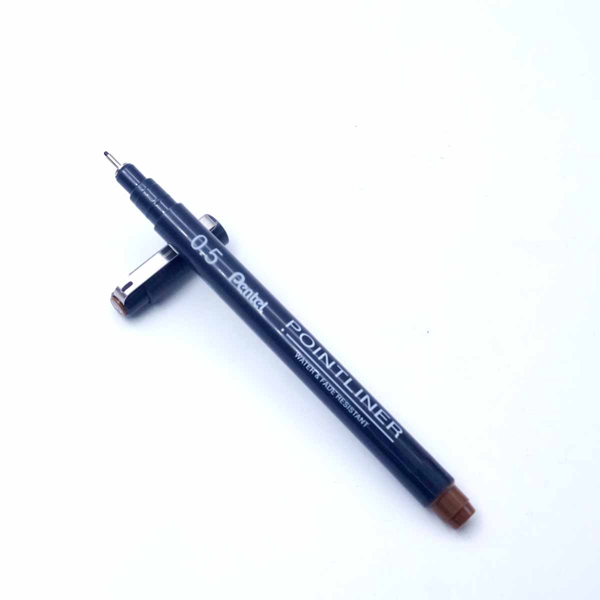 Pentel Pointliner 0.5 Tip Sepia Colour SKU 26371