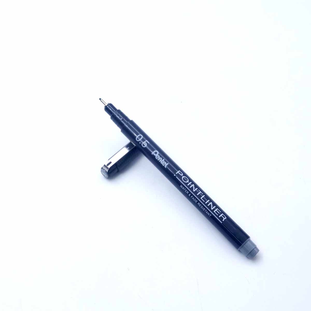 Pentel Pointliner 0.5 Tip Grey Colour SKU 26372