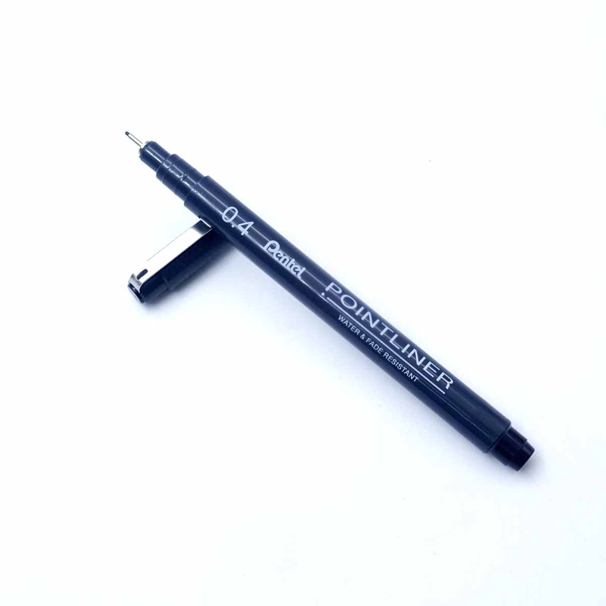 Pentel Pointliner 0.4 Tip Black Colour SKU 26374