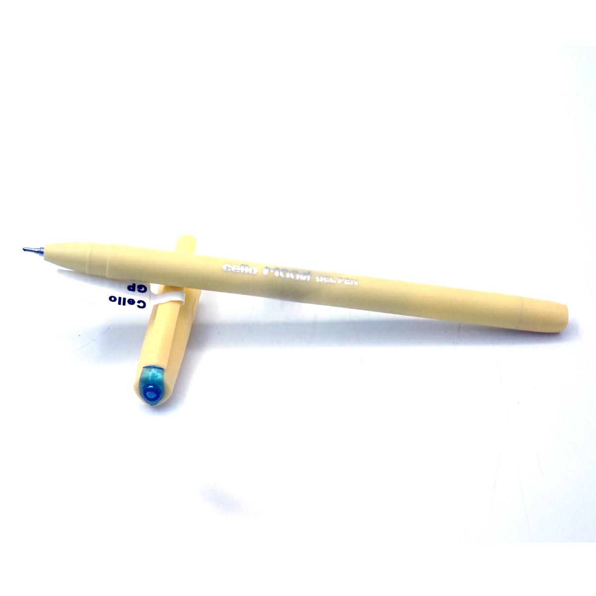 Cello Mood Gel Pen Smooth Writing with Water Proof Ink Yellow SKU