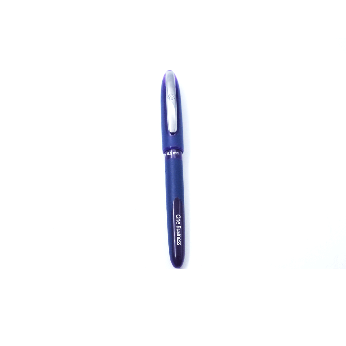 Schneider Blue Color Body With Silver Clip 0.6mm Cone Tip Violet Writing Rollerball Pen  SKU 26545