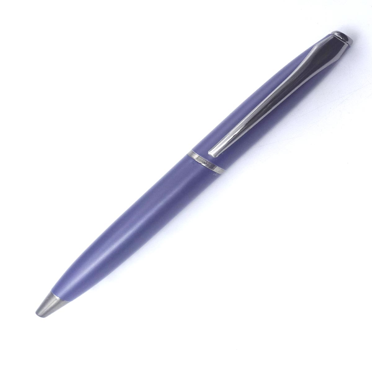 penhouse.in 909 matt Blue Color  Silver Clip Twist Type Medium Nib Ball Pen SKU 26566