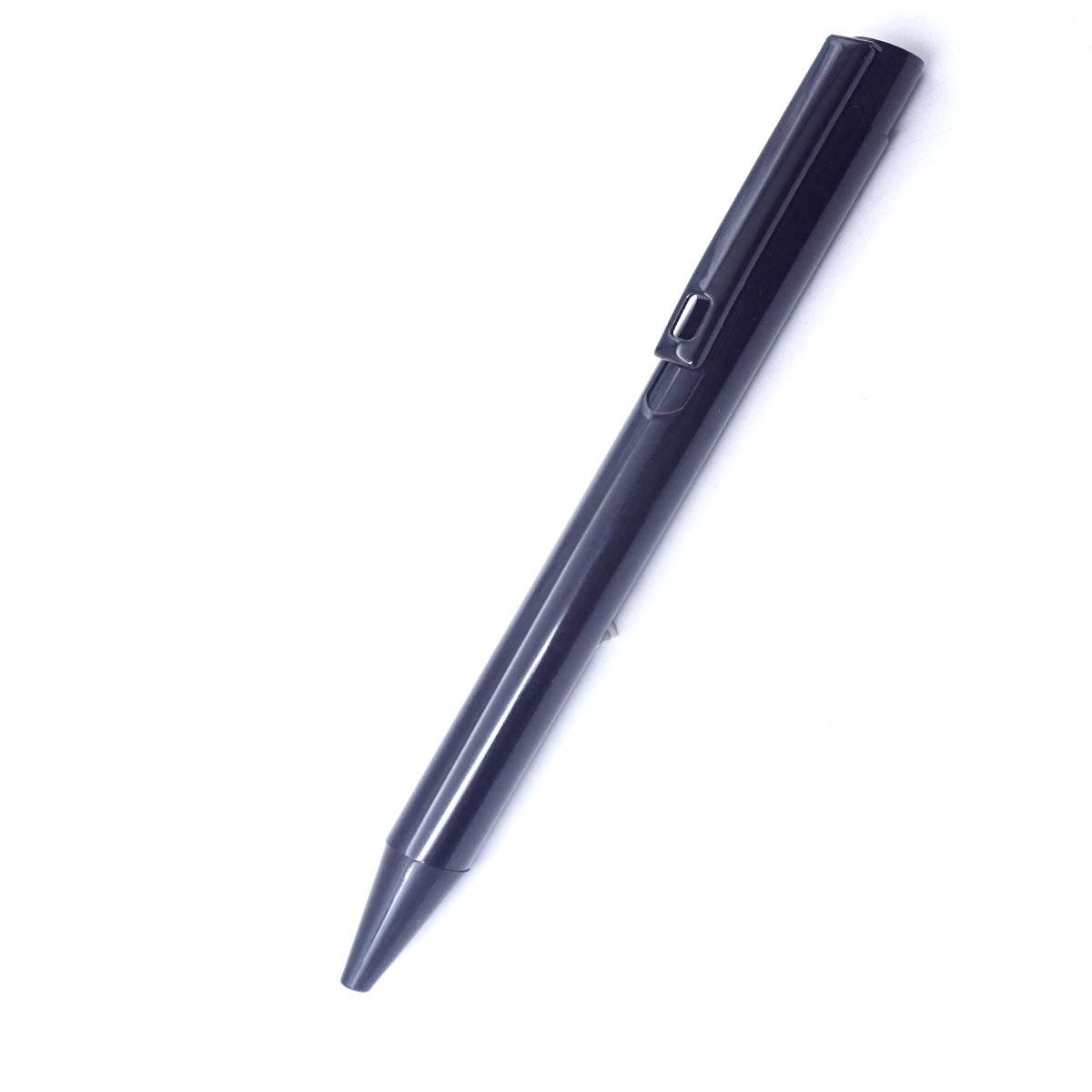 penhouse.in 1381 glossy Black Color Black Clip Rectractable Ball pen SKU 26568