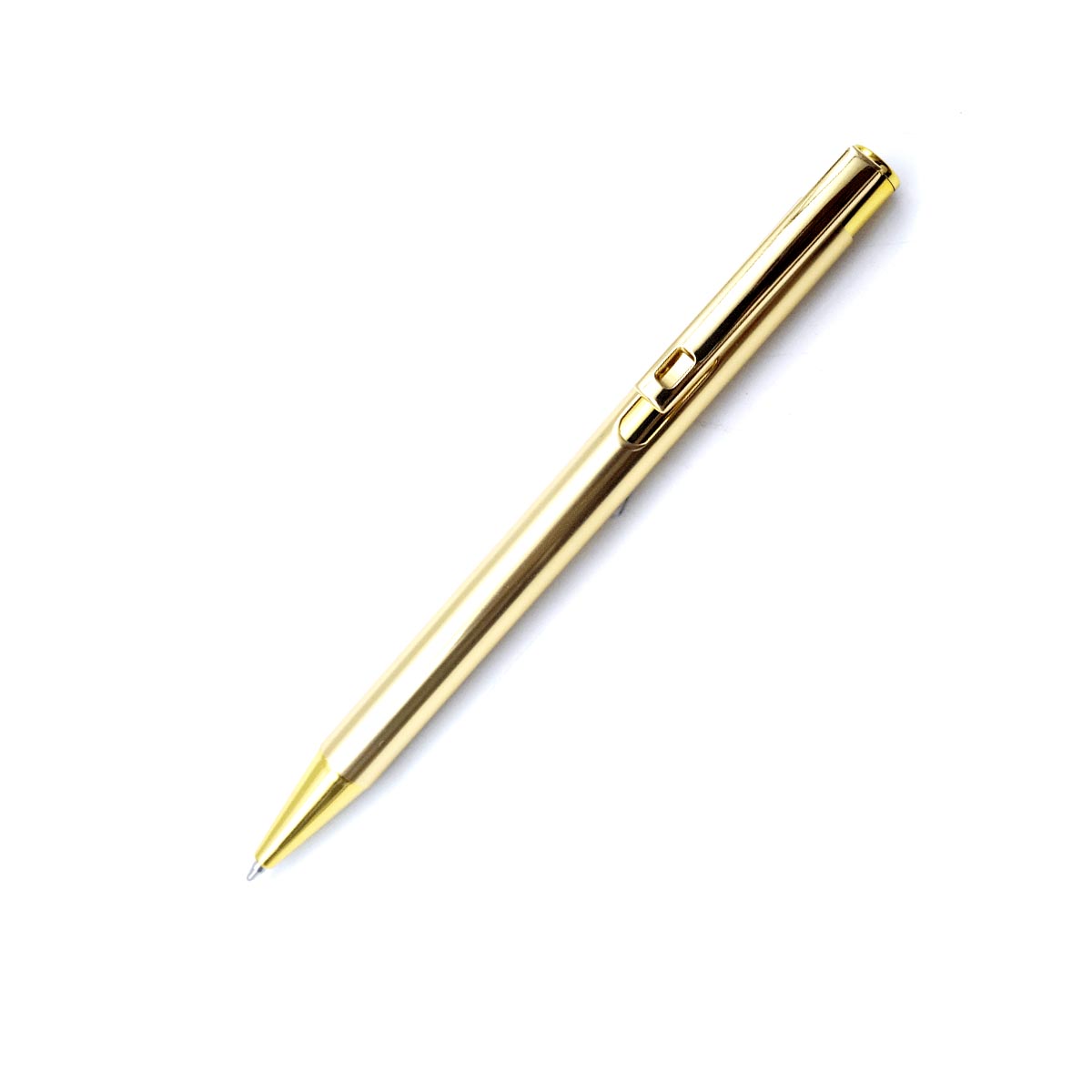 penhouse.in 1381 model Gold Retractable Type Ball Pen SKU 26585