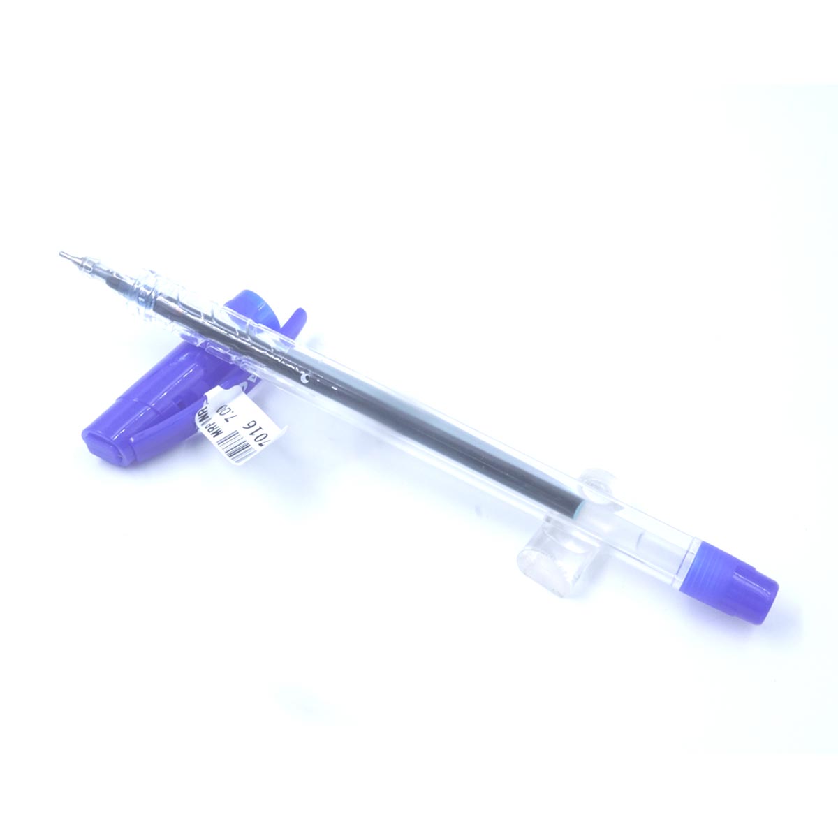 Supra idea Transparent Body Blue Cap Blue Writing  And Cap Type Gel Pen SKU 27016