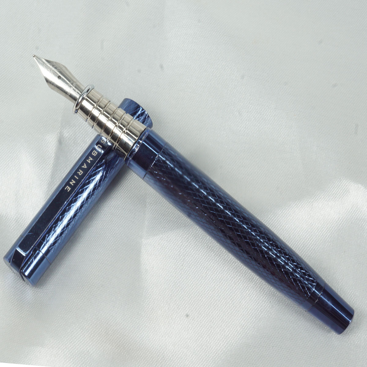 Submarine Orion 1011 Blue Color Medium Nib Body Converter Type Fountain Pen SKU 27202