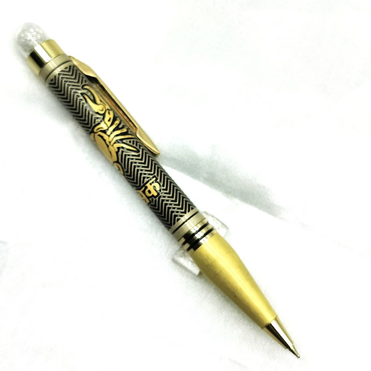 penhouse.in Zodiac Scorpio Design Top On Crystal Twist Type Ball Pen SKU 27257